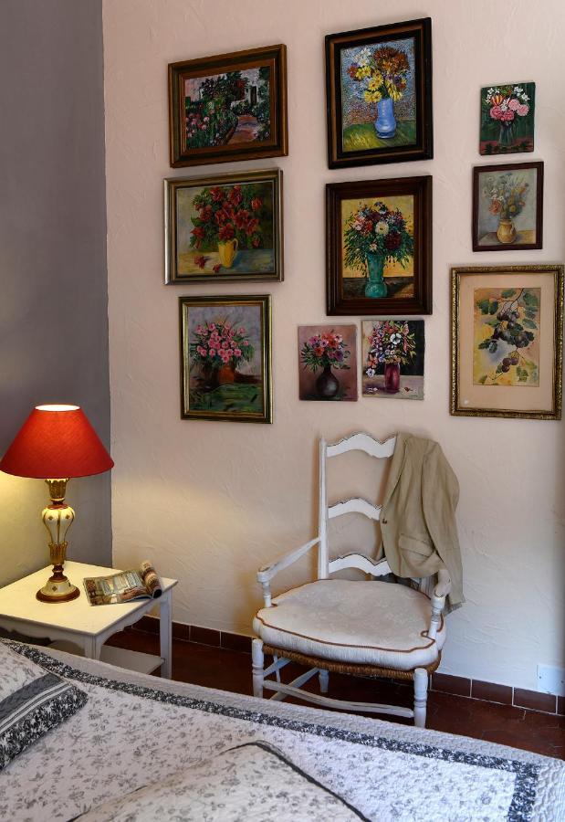 Les Chambres Du Vieux Bistrot Cabrieres-d'Avignon Ngoại thất bức ảnh