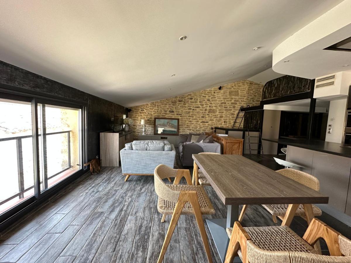 Les Chambres Du Vieux Bistrot Cabrieres-d'Avignon Ngoại thất bức ảnh